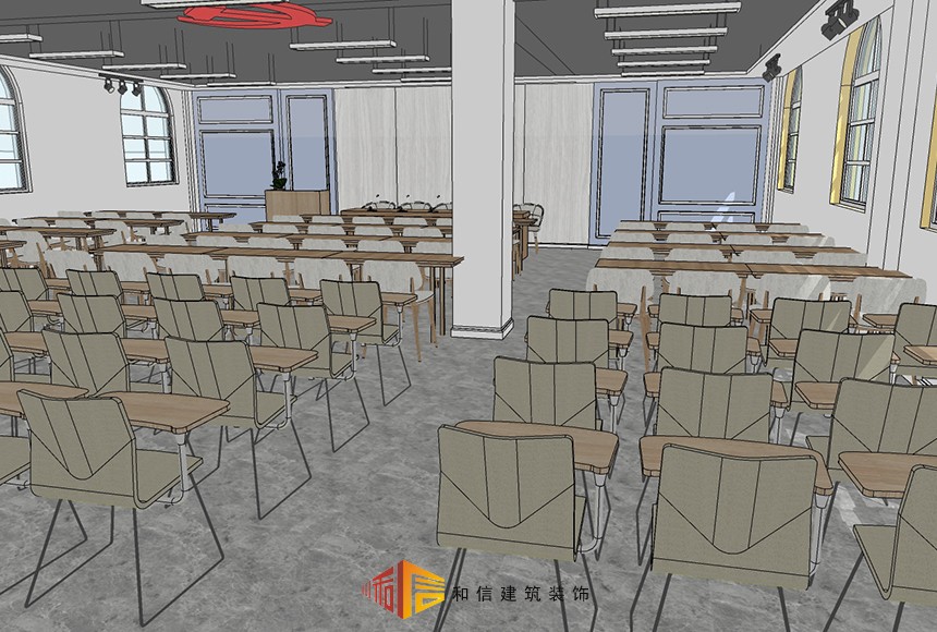 彭州白鹿鎮社區辦公室裝修設計 彭州白鹿鎮社區辦公室裝修設計