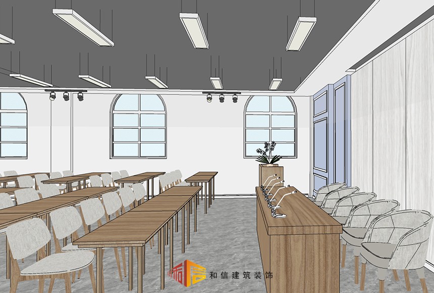 彭州白鹿鎮社區辦公室裝修設計 彭州白鹿鎮社區辦公室裝修設計