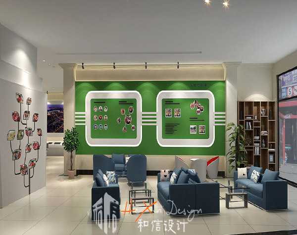 簡陽西部電商發(fā)展黨群服務中心辦公室裝修設(shè)計
